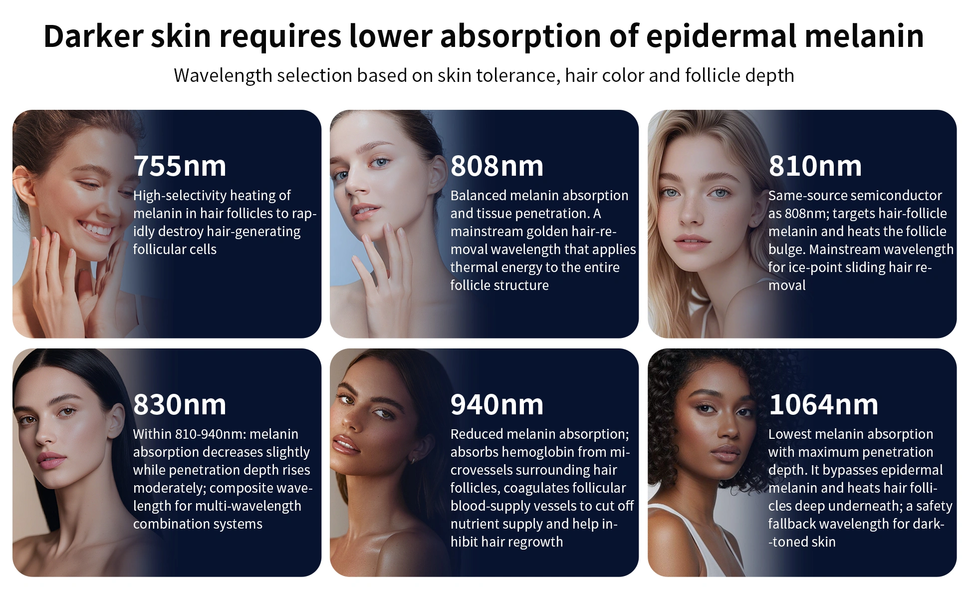 Suitable for Different Skin Tones