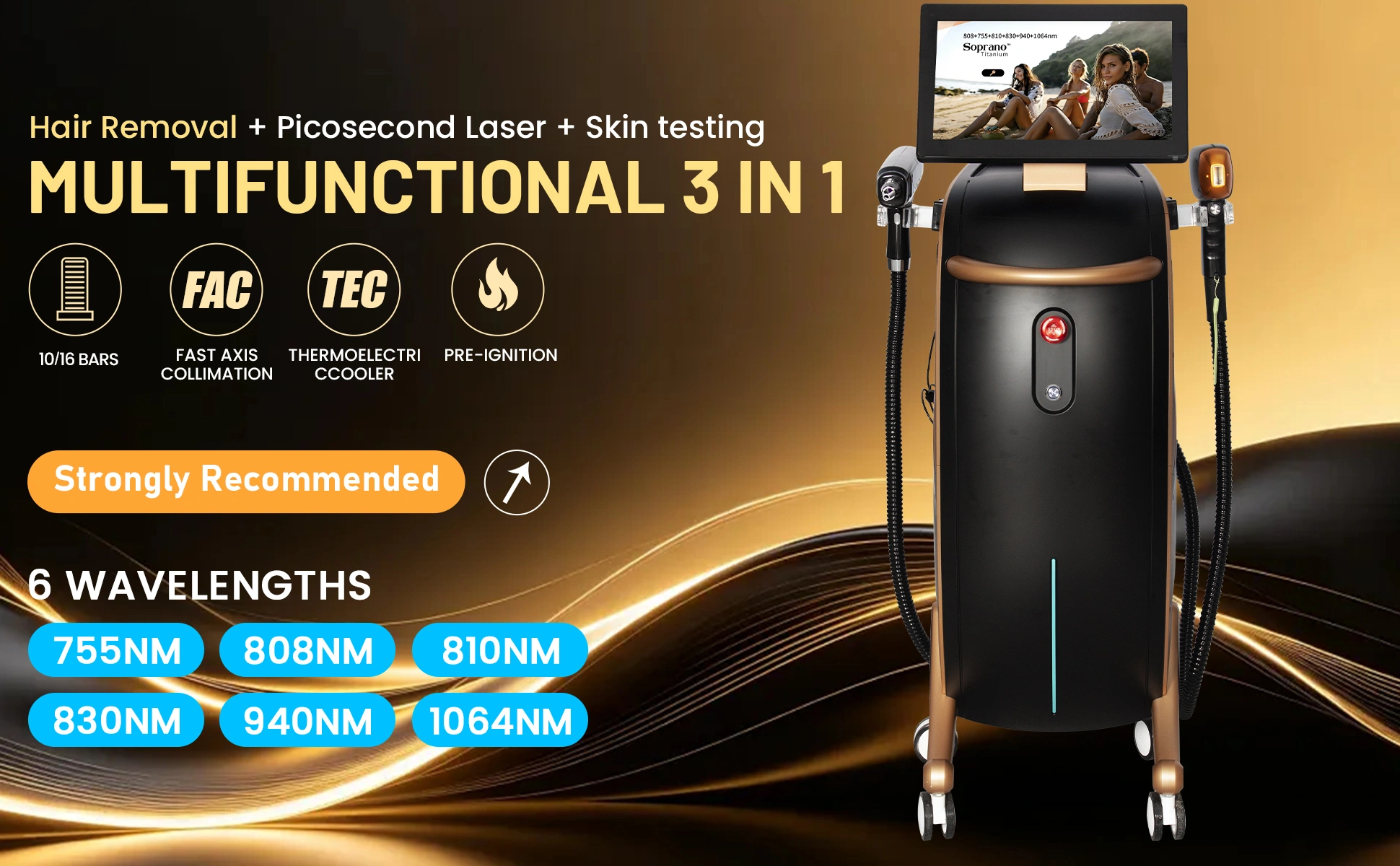 3 in 1 Multifunctional Laser Machine Overview