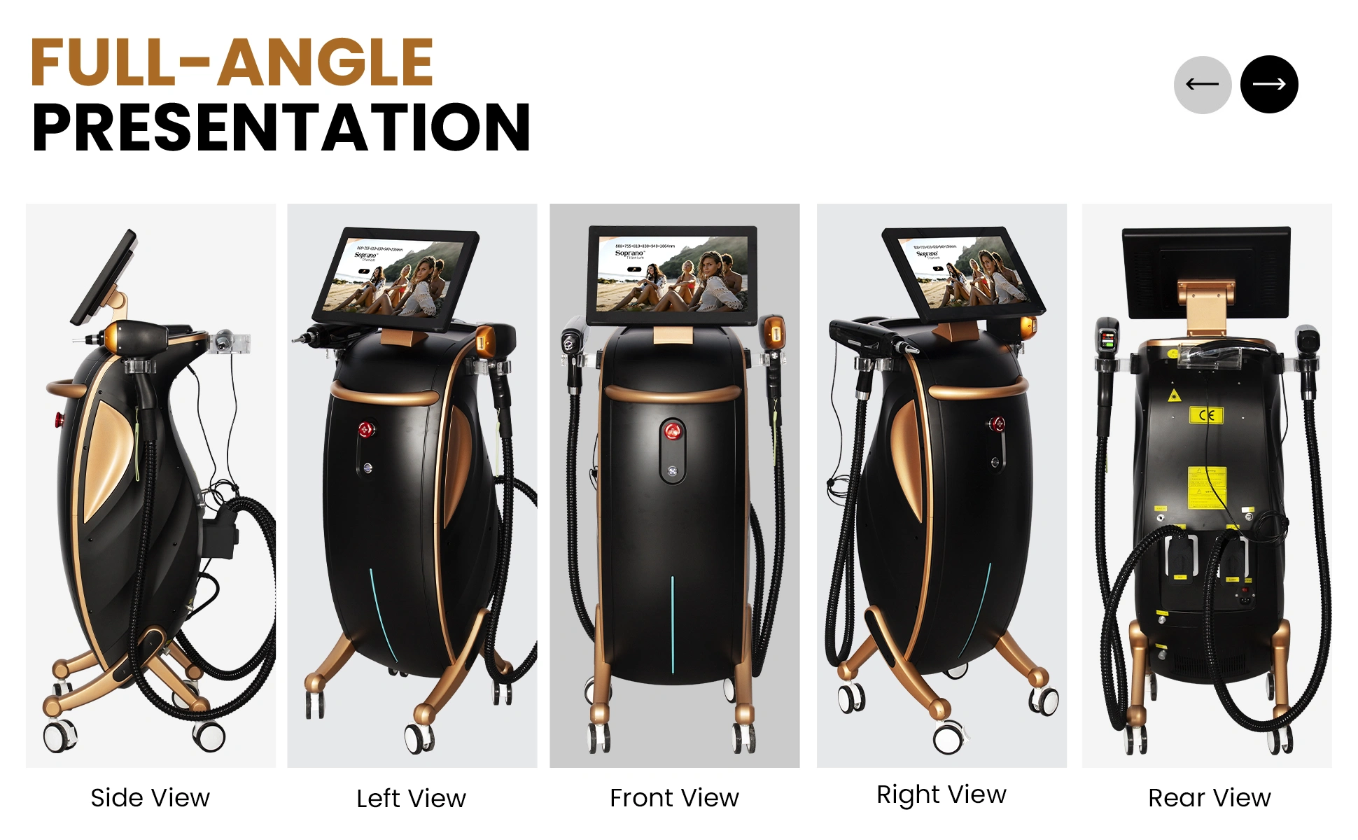 Full Angle Presentation of the Machine