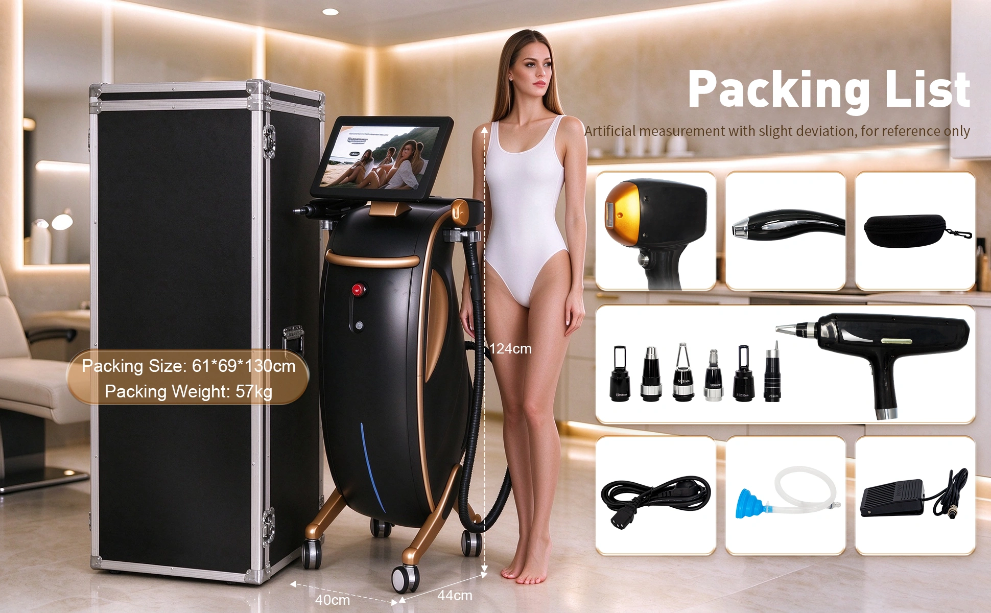 Packing List and Dimensions
